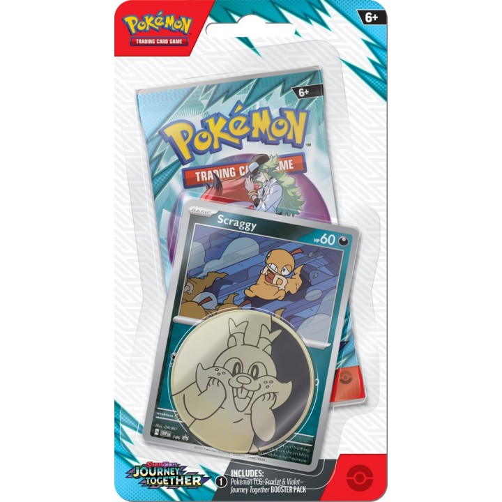 Pokemon SV9 Journey Together Checklane Blister(Scraggy)