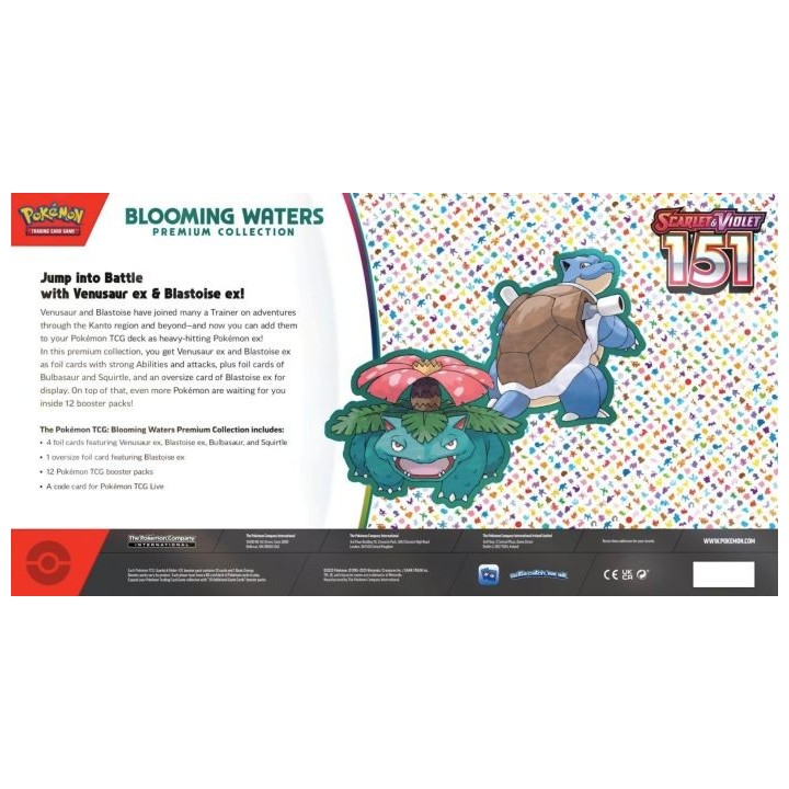 Pokemon SV3.5 151 Blooming Waters Premium Collection