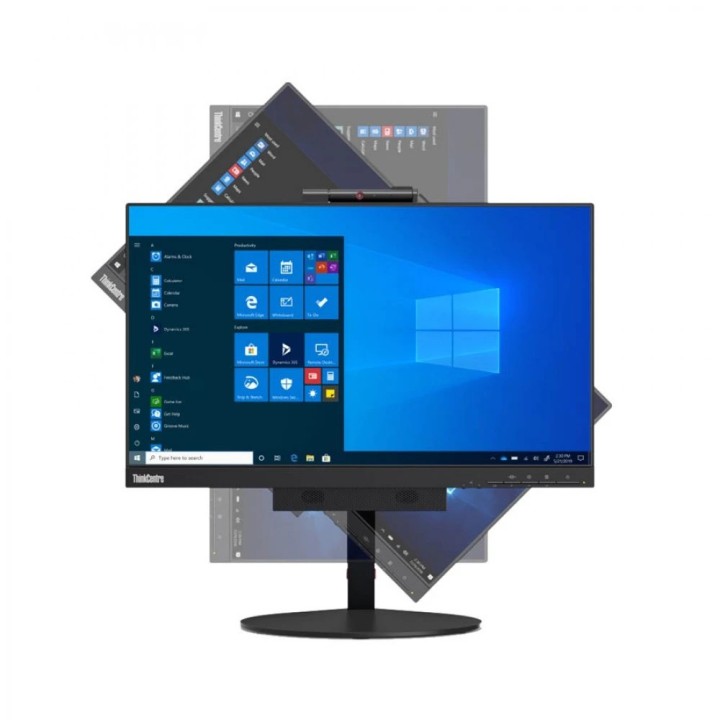 Refurbished Grade A Lenovo ThinkCentre M720q AIO w/TIO24 Gen3 23.8\"FHD/i5-8400T/8GB DDR4/256GB M.2 SSD/No ODD/Webcam/10P