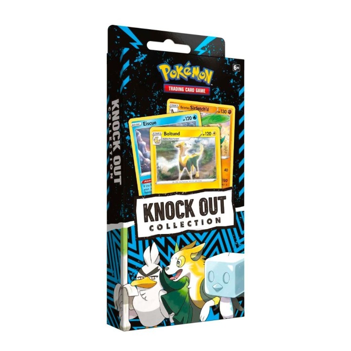 Pokemon Knock Out Collection Pokémon Φακελάκια Version 1 : Eiscue, Boltund  & Galarian Sirfetch'd