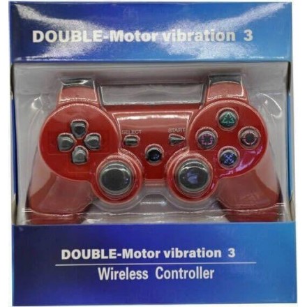 DualShock Wireless Gamepad για PS3 Κόκκινο(13008)