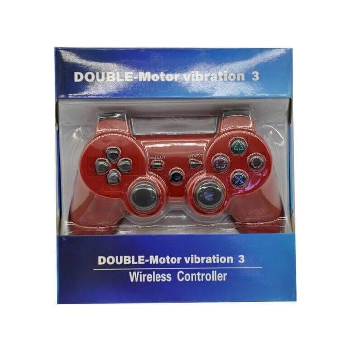 DualShock Wireless Gamepad για PS3 Κόκκινο(13008)