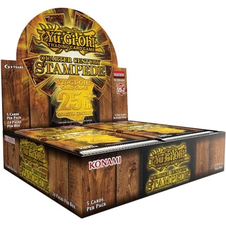 Yu-Gi-Oh! TCG Booster Box Display - Quarter Century Stampede Κουτί με 24 φακελάκια