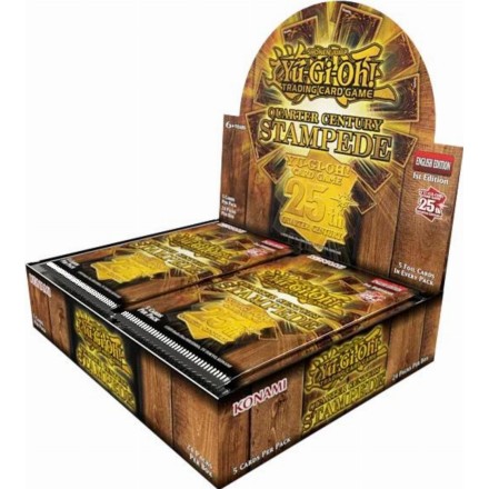 Yu-Gi-Oh! TCG Booster Box Display - Quarter Century Stampede Κουτί με 24 φακελάκια