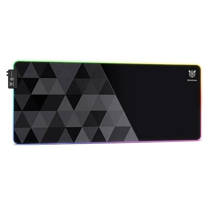 Onikuma BG-17829 Gaming Mouse Pad XXL 800mm με RGB Φωτισμό Γκρι(17829)