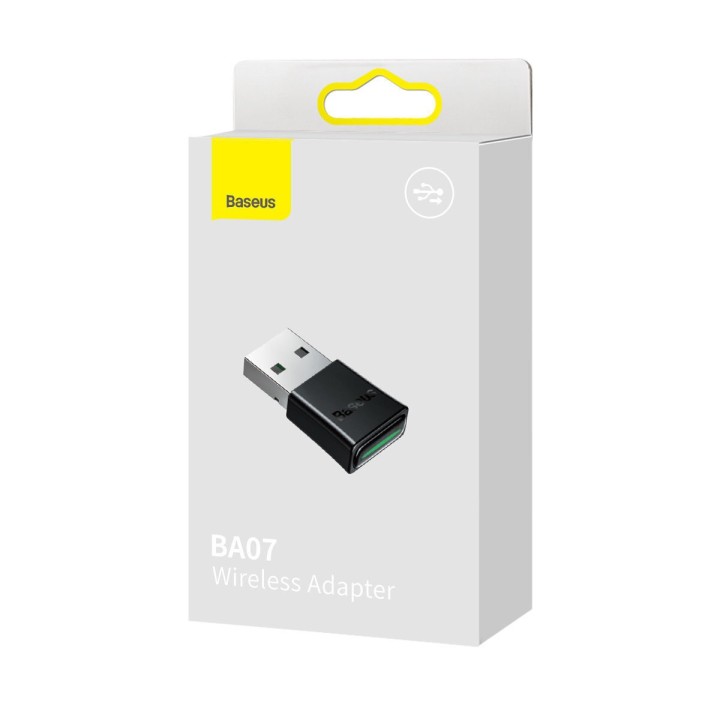 Baseus BA07 USB Bluetooth 5.3 Adapter με Εμβέλεια 20m