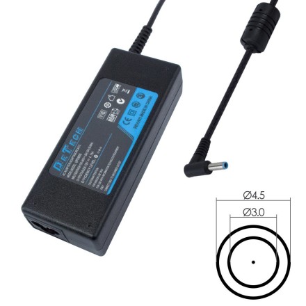 Φορτιστής Laptop 65W 19.5V 3.33A για HP/ASUS με Αντάπτορα Τροφοδοσίας