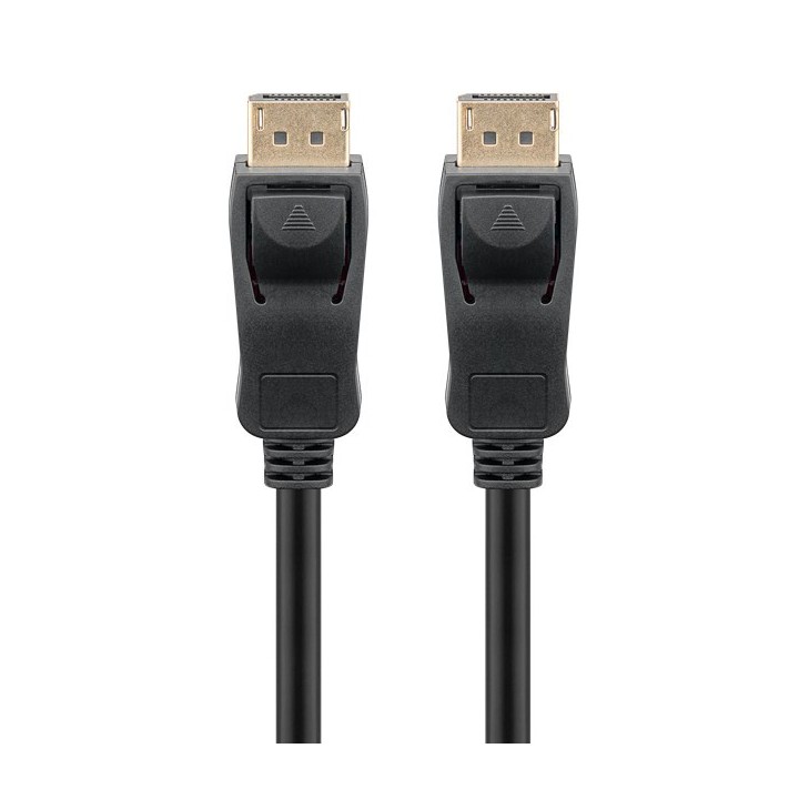 GOOBAY καλώδιο DisplayPort 74744, 8K/120Hz, 40 Gbps, 2m, μαύρο