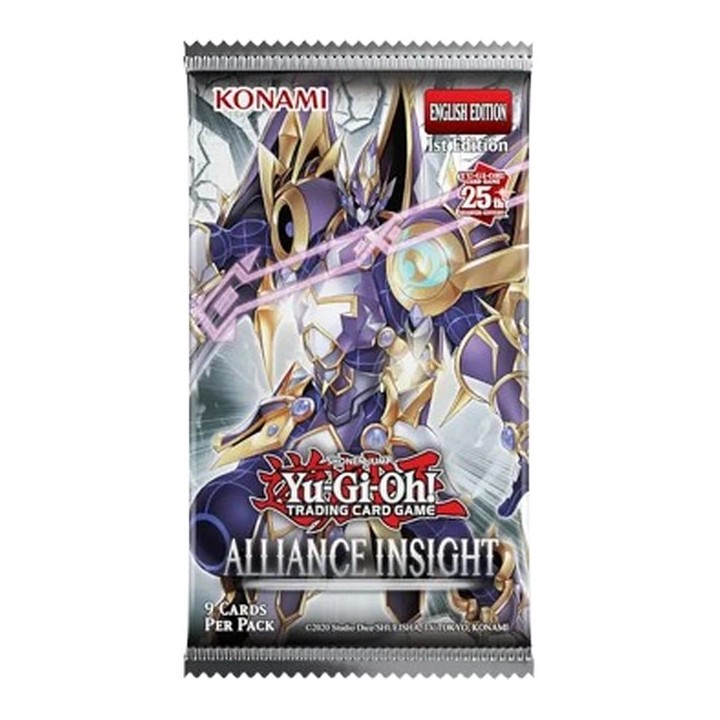 Yu-Gi-Oh Alliance Insight Booster Display-Φακελάκι