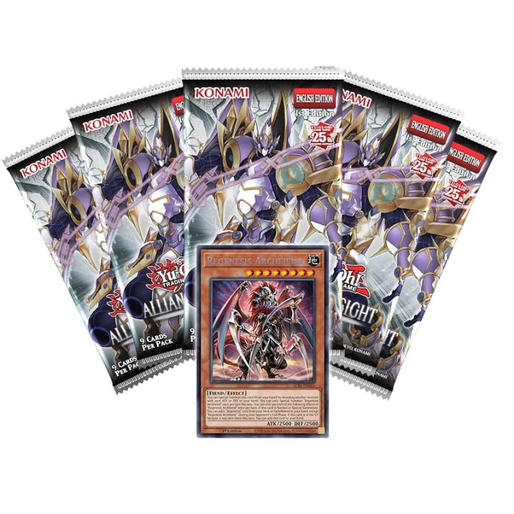 Yu-Gi-Oh Alliance Insight Booster Display-Φακελάκι