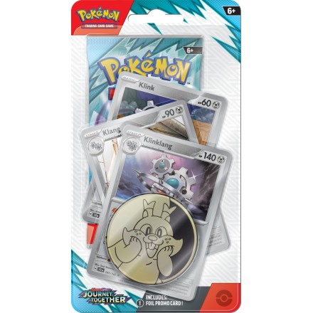 Pokemon SV9 Journey Together Premium Checklane Blister Klinklang