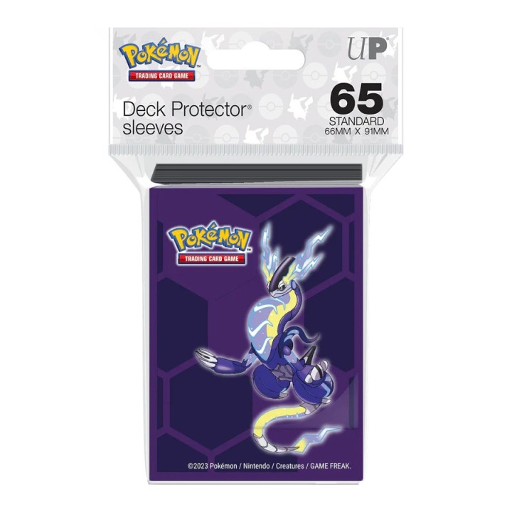 Ultra Pro Miraidon Standard Deck Protector Sleeves (65ct) for Pokemon