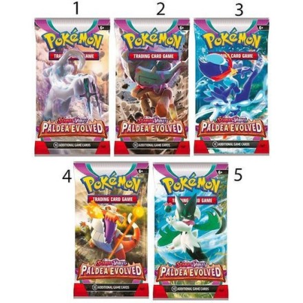 TCG Pokemon Scarlet & Violet : Paldea Evolved Booster Pack-Φακελάκι