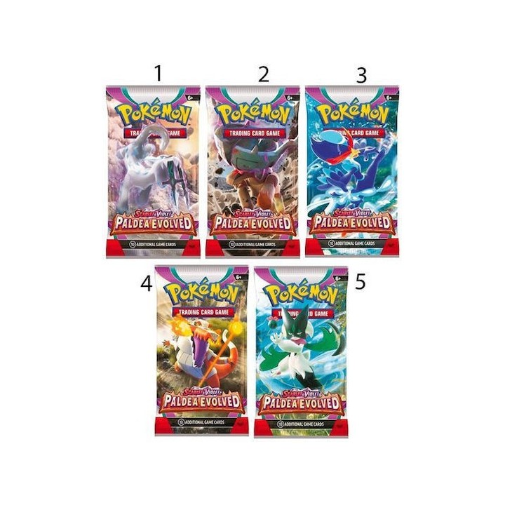 TCG Pokemon Scarlet & Violet : Paldea Evolved Booster Pack-Φακελάκι