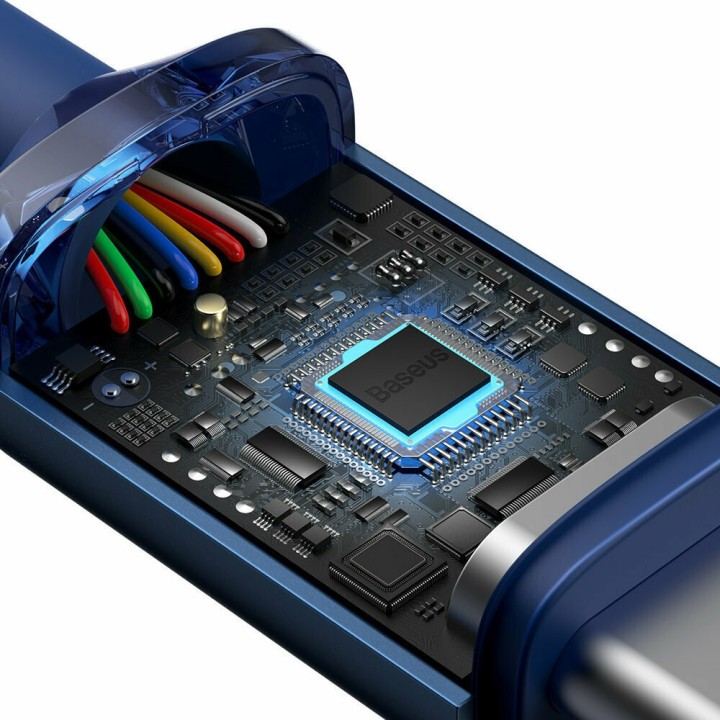 Baseus Crystal Shine Series PD Cable Type-C to Type-C 100W 2m Blue