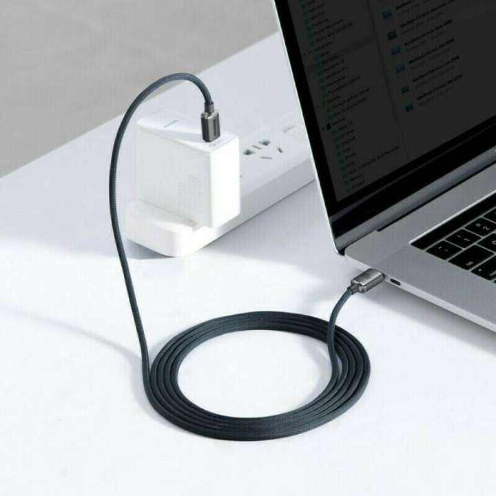 Baseus Crystal Shine Series PD Cable Type-C to Type-C 100W 1.2m Black
