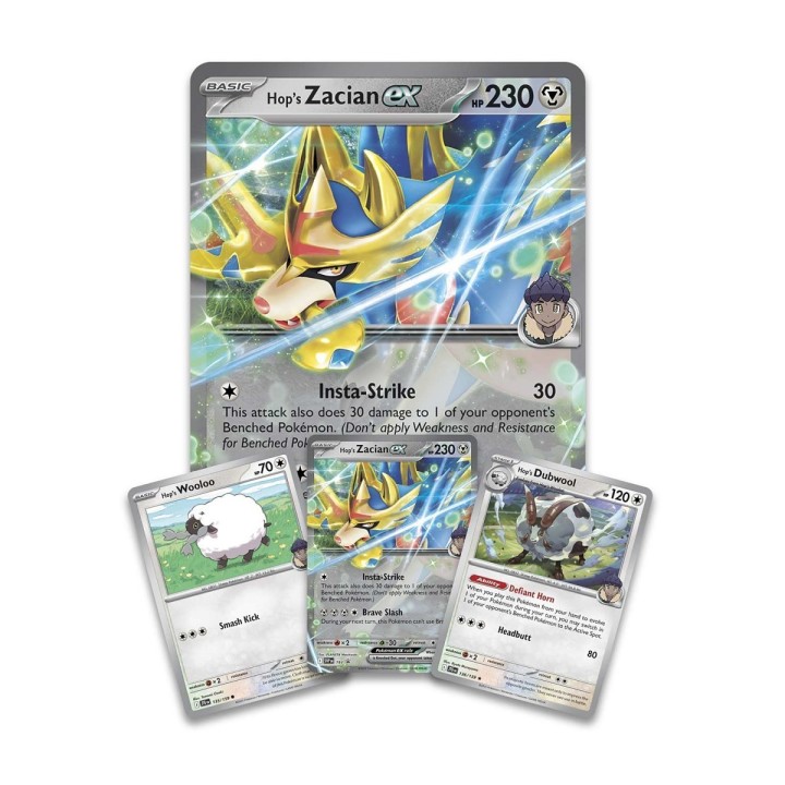 Pokémon TCG: Hops Zacian ex Box