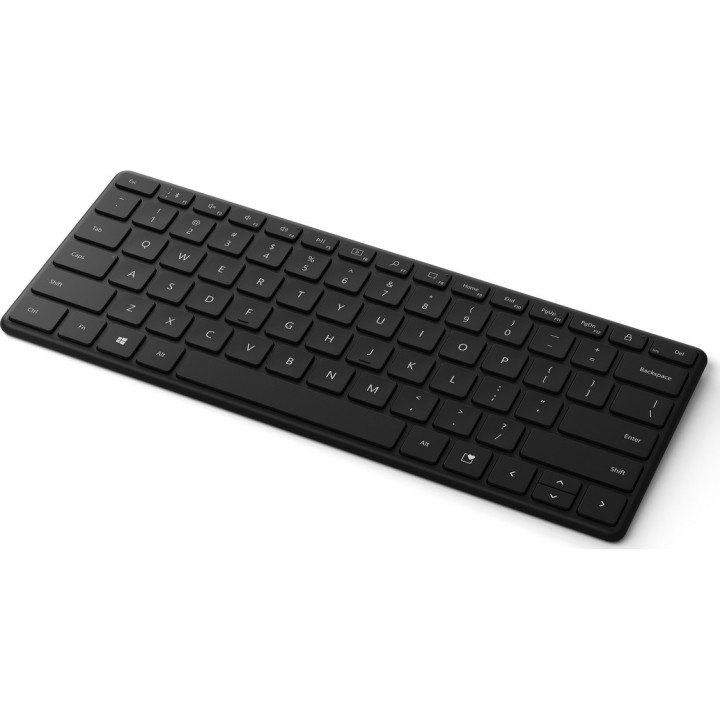 Microsoft Designer Compact Ασύρματο Bluetooth Πληκτρολόγιο Ελληνικό Μαύρο(21Υ-00026)