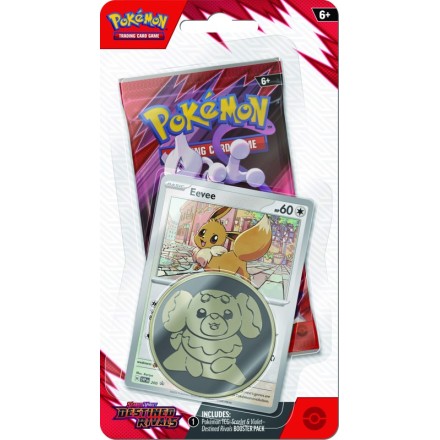Pokemon SV10 Destined Rivals Checklane Blister (Eevee)(POK101583)