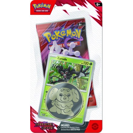 Pokemon SV10 Destined Rivals Checklane Blister (Zarude)(POK101583)