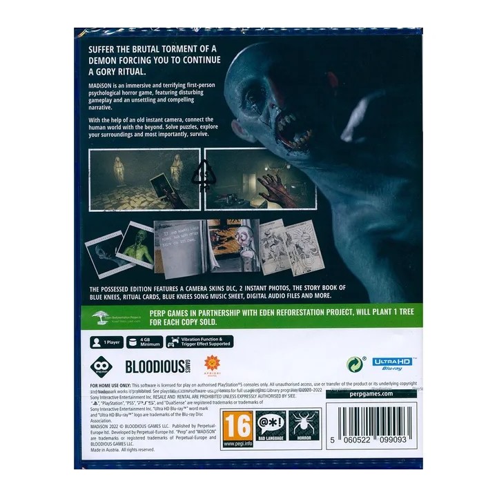 Madison Possessed Edition PS5 Game