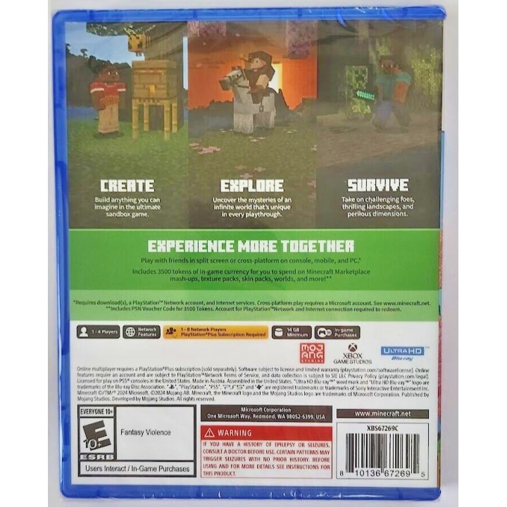 Minecraft PS5 Game