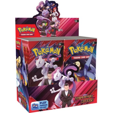 Pokemon SV10 Destined Rivals Booster Box-Κούτα(36 Φακελάκια)(POK106175)