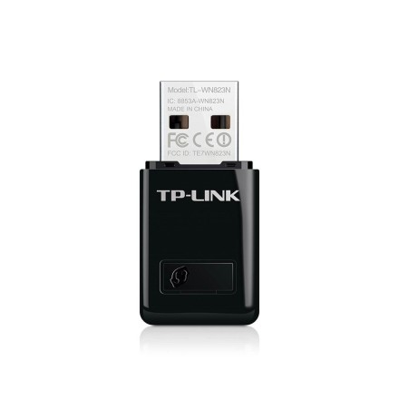 TP-LINK 300Mbps Mini Wireless N USB Adapter (TL-WN823N)