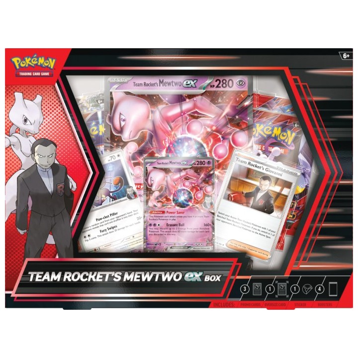 Pokémon TCG  Team Rockets Mewtwo ex Box