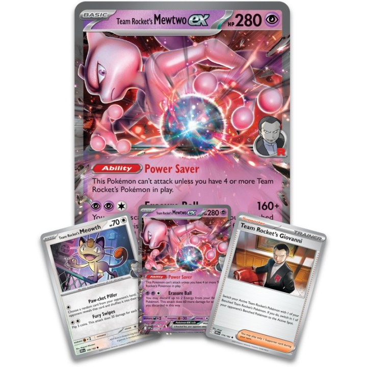 Pokémon TCG  Team Rockets Mewtwo ex Box