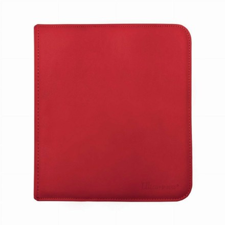 Ultra Pro 12-Pocket Zippered Pro-Binder Binder Red