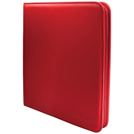 Ultra Pro 12-Pocket Zippered Pro-Binder Binder Red