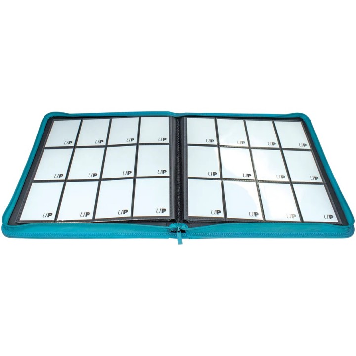 Ultra Pro 12-Pocket Zippered Pro-Binder Binder Tea(REM15746)