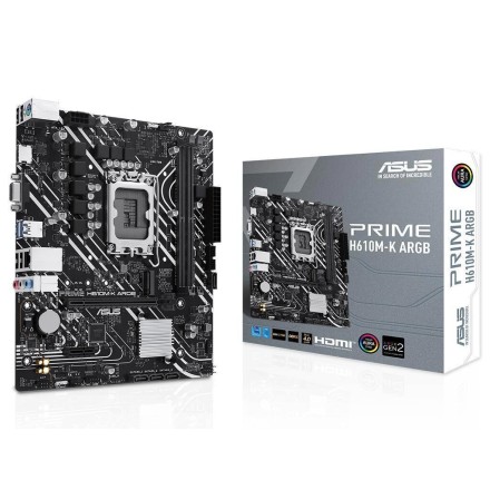 Asus Prime H610M-K ARGB Motherboard Micro ATX με Intel 1700 Socket