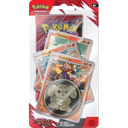 Pokemon SV10 Destined Rivals Premium Checklane Blister(Skeledirge)
