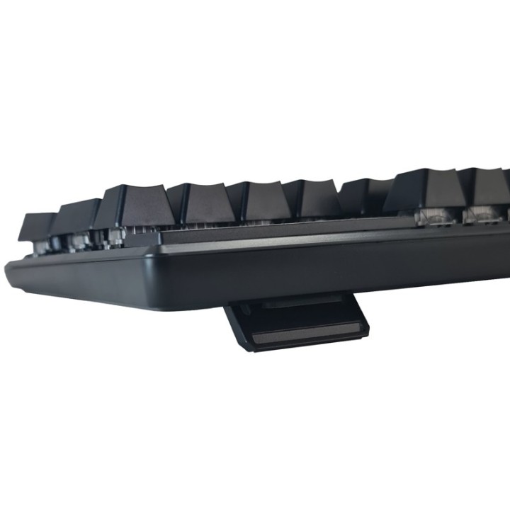POWERTECH gaming μηχανικό πληκτρολόγιο PT-1254, ενσύρματο, RGB, μαύρο Ελληνικό