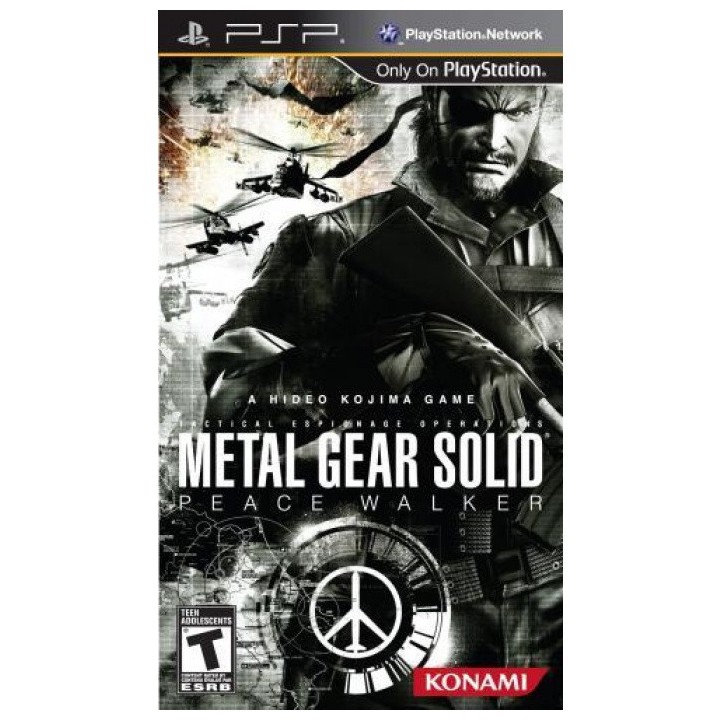 Metal Gear Solid Peace Walker PSP GAMES Used-Μεταχειρισμένο only Disk χωρίς κουτάκι