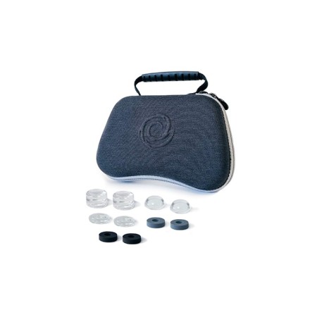 Oniverse Controller protective case kit 10in1 With 10 Accessories 4 Rings + 6 Silicon Cap Grey PS5/PS4/PC/SWITCH/XBOX