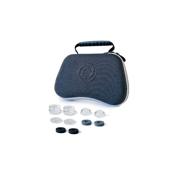 Oniverse Controller protective case kit 10in1 With 10 Accessories 4 Rings + 6 Silicon Cap Grey PS5/PS4/PC/SWITCH/XBOX