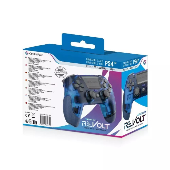 Ασύρματο χειριστήριο Oniverse Revolt Pad Neptune Blue for PC PS4, PS3 Android iOS Wireless Blue