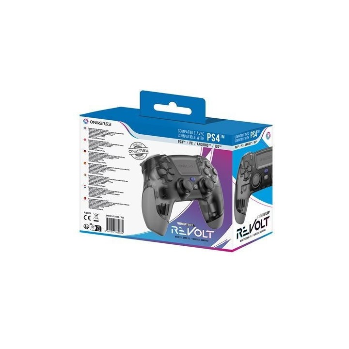 Ασύρματο χειριστήριο Oniverse Revolt Pad Neptune Blue for PC PS4, PS3 Android iOS Wireless Grey