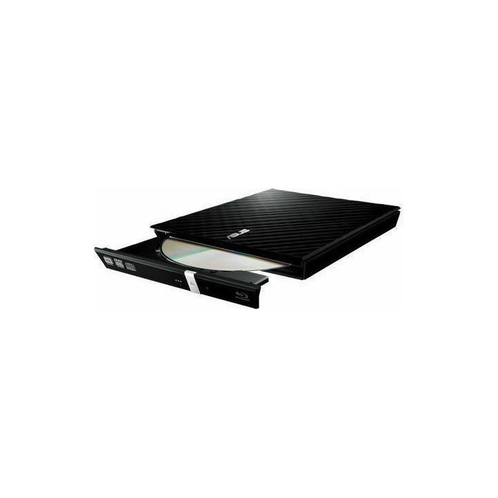 Asus SDRW-08D2S-U Lite External Optical Drive Black (90-DQ0435-UA221KZ) (ASU90-DQ0435-UA221KZ)