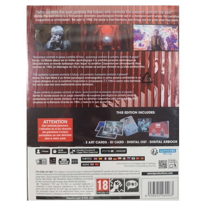KARMA: The Dark World Limited Edition PS5 Game