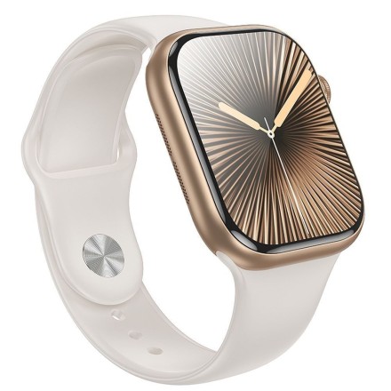 Hoco Smartwatch Bluetooth 2 ιντσών με λειτουργία κλήσεων και καρδιακού ρυθμού Χρυσό Y30