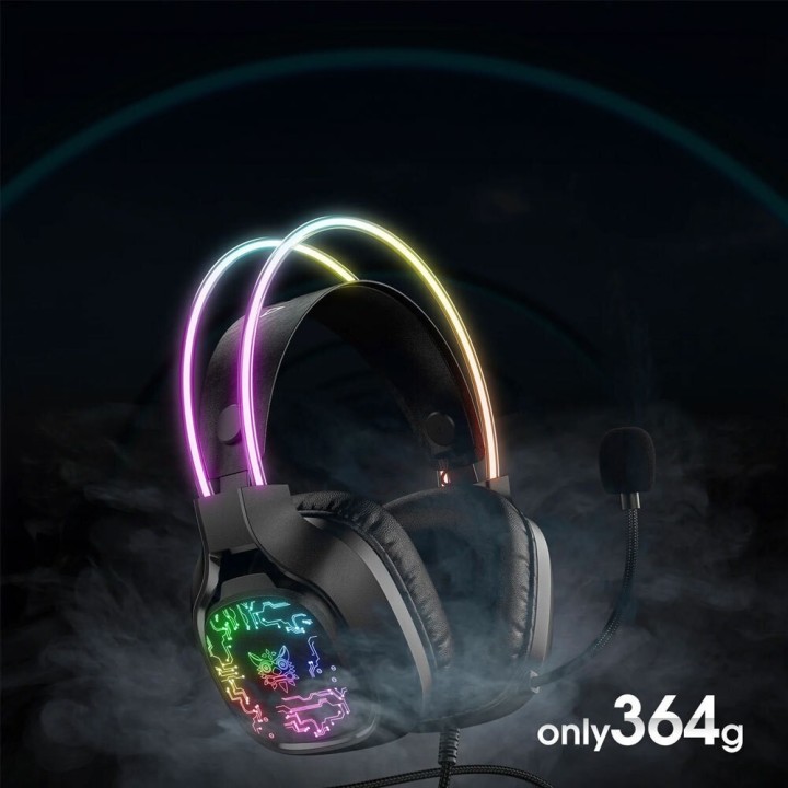 Onikuma X22 Over Ear Gaming Headset με σύνδεση 3.5mm / USB(20773)