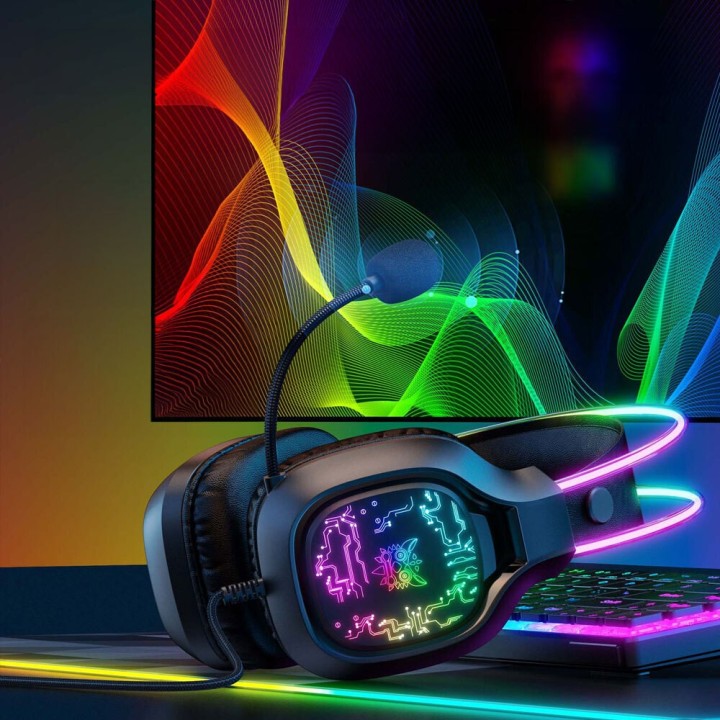 Onikuma X22 Over Ear Gaming Headset με σύνδεση 3.5mm / USB(20773)
