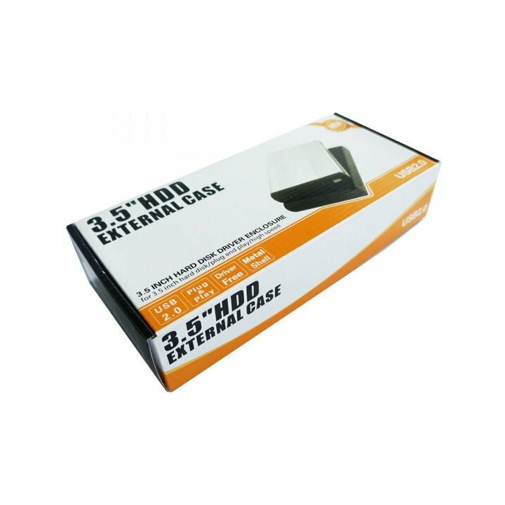 Θήκη για Σκληρό Δίσκο 3.5" SATA III με σύνδεση USB 2.0