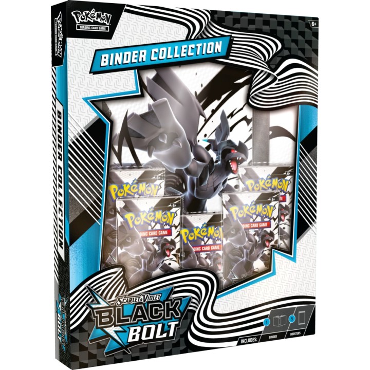 Pokemon SV10.5 Black Bolt Binder Collection