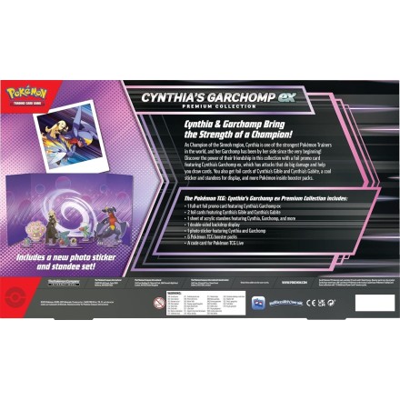 Pokemon Cynthias Garchomp Ex Premium Collection