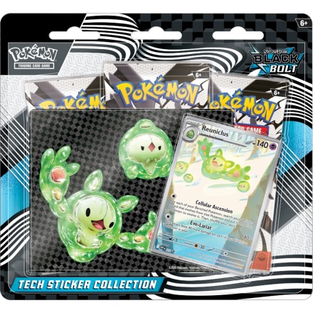 Pokemon SV10.5 Black Bolt Tech Sticker Collection(Reuniclus)
